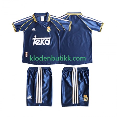 Real Madrid 1999 Barn Retro Tredje Fotballdrakt 1998 Kortermet